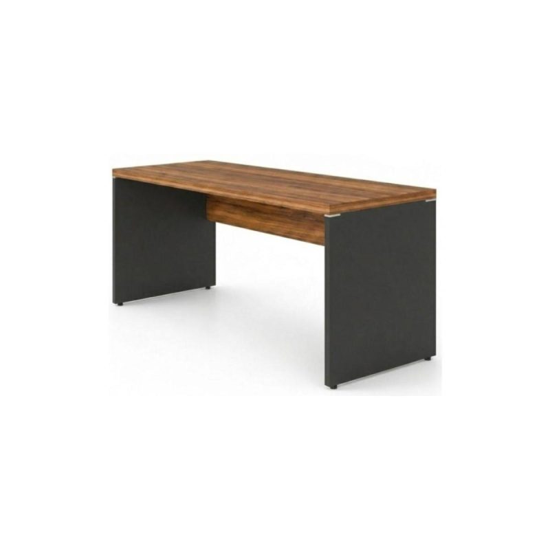 Móveis para Escritório Mesa para Computador 120cm Robusta Tampo 40mm - Escrivaninha de Trabalho e Estudo - Sevilha / Preto - 21469