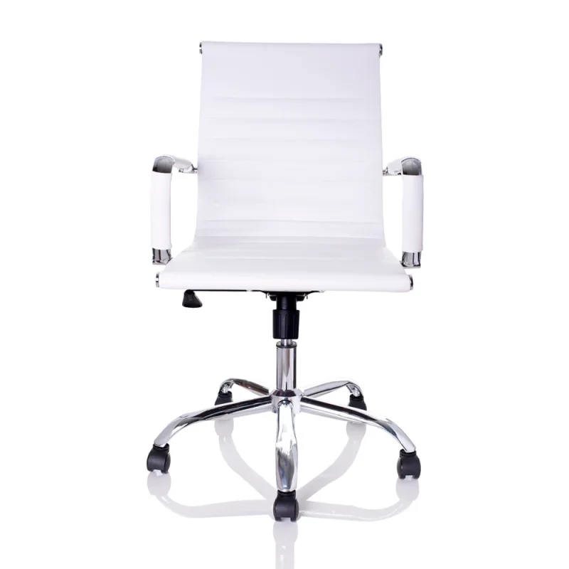Cadeiras Escritório Cadeira DIRETOR Charles Eames Esteirinha - COR BRANCO - PMD - 32874
