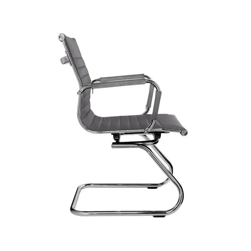 Cadeira INTERLOCUTOR Charles Eames Esteirinha - Cor CINZA - PMD - 32879