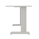 Mesa Escritório 1,20x0,60m - Sem Gavetas - JOB - CINZA/CINZA - 43099