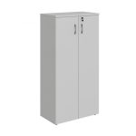 Armário Alto Fechado com 02 Portas - 1,59X0,80X0,42m - CINZA - JOB - 41209