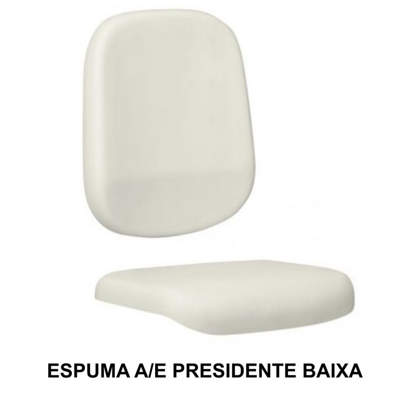 Outros Conjunto de Espuma ASSENTO / ENCOSTO Presidente Baixa LISA - 99210