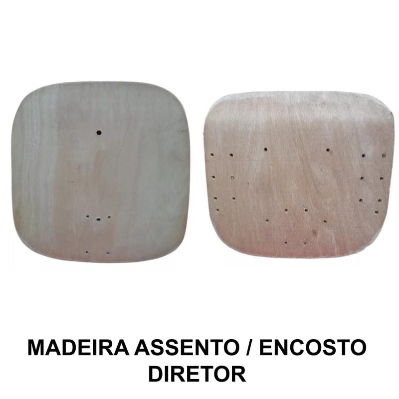 Outros Conjunto de Madeira do ASSENTO / ENCOSTO Anatômico DIRETOR - 97012