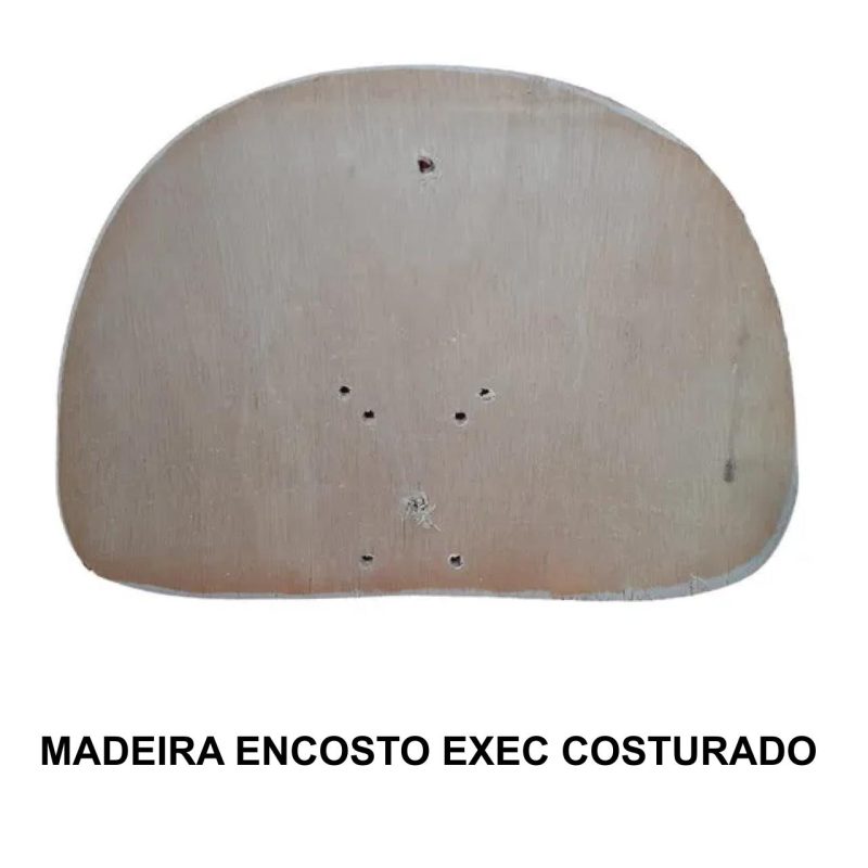 Outros Madeira Encosto EXECUTIVA COSTURADA - TRÊS ESTADOS  - 88001