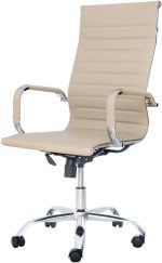 Cadeiras Escritório Cadeira Presidente Charles Eames Esteirinha NUDE - Pollo Móveis - 32992