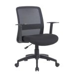 Cadeiras Escritório Cadeira de Escritório Diretor Tela NIX - Cor Preto - 30800