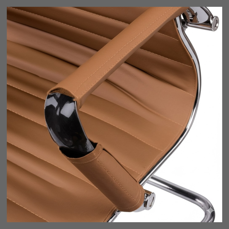 Cadeira INTERLOCUTOR Charles Eames Esteirinha - TERRACOTA - 32784