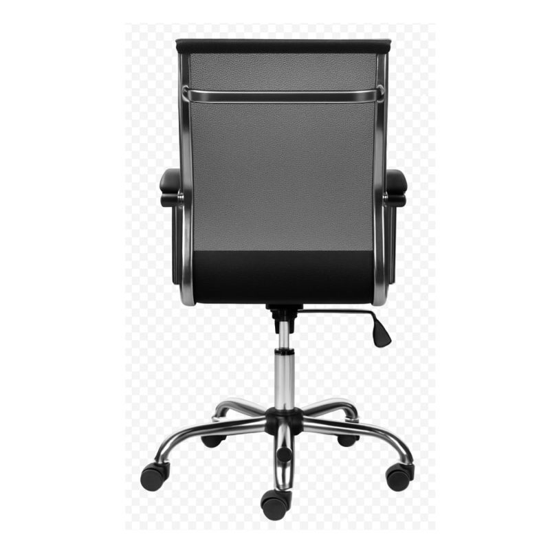 Cadeiras Escritório Cadeira DIRETOR Tela Mesh DUBAI Giratória Cromada - PMD - 31020