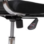 Cadeiras Escritório Cadeira DIRETOR Tela Mesh DUBAI Giratória Cromada - PMD - 31020