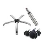 Cadeiras Escritório Cadeira DIRETOR Tela Mesh DUBAI Giratória Cromada - PMD - 31020