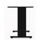 Mesa Escritório 0,80x0,60m - JOB - PRETO/PRETO - 43088