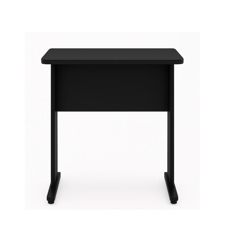 Mesa Escritório 0,80x0,60m - JOB - PRETO/PRETO - 43088