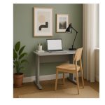 Mesa Escritório 0,80x0,60m - JOB - CINZA/CINZA - 43087