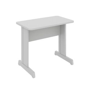 Mesa Escritório 0,80x0,60m - JOB - CINZA/CINZA - 43087