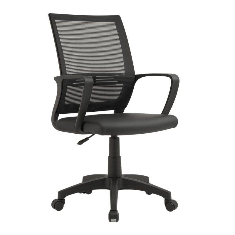 Cadeiras Escritório Cadeira de Escritório Diretor Tela MAYA c/ braço - Cor Preto - 34029