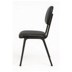 Cadeira Secretária 04 pés - Cor Preto - PMD - 31102 Cadeira Secretária 04 pés - Cor Preto - PMD - 31102