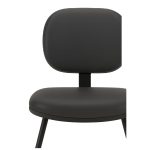 Cadeira Executiva LISA Base em "S" - Corino Preto - 31013