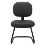 Cadeira Executiva LISA Base em "S" - Corino Preto - 31013