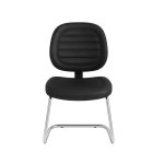 Cadeira Executiva COSTURADA Base em "S" Cromada - 31016