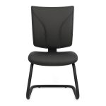 Cadeira de Escritório B-ONE Base em "S" Preta - Corino Preto - 31032