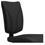 Cadeira Escritório B-ONE Base em "S" Cromada - Corino Preto - 31033