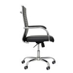 Cadeiras Escritório Cadeira de Escritório Diretor LONDON Giratória - Corino Preto - 31094 Cadeiras Escritório Cadeira de Escritório Diretor LONDON Giratória - Corino Preto - 31094