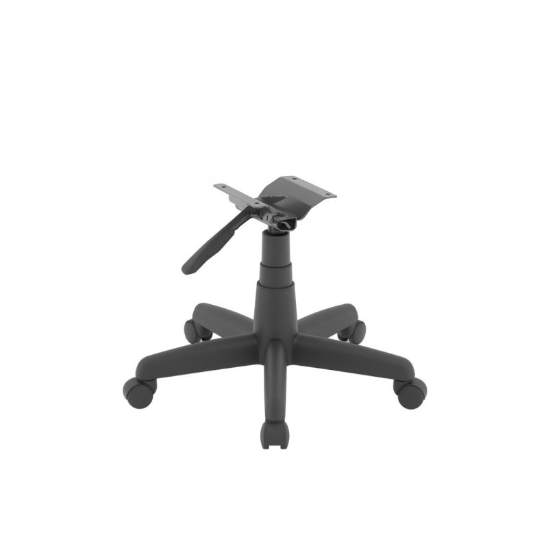 Cadeiras Escritório Cadeira Giratória Diretorzinha com Braços Reguláveis - Corino Preto - 32988
