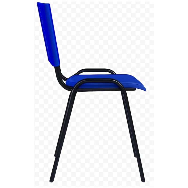Cadeiras Escritório Cadeira Plástica REALPLAST 04 Pés - AZUL - (Polipropileno) - 31205