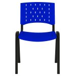 Cadeiras Escritório Cadeira Plástica REALPLAST 04 Pés - AZUL - (Polipropileno) - 31205