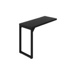 Móveis de Madeira Mesa AUX PÉ QUADRO - 0,90x0,45m - PRETO/PRETO - 26004