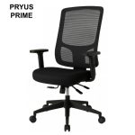 Cadeiras Escritório Cadeira de Escritório Tela Pryus PRIME com Regulagem Assento - Cor Preto - 20092