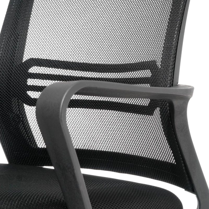 Cadeira de Escritório Interlocutor Tela JOY - Cor Preto - 34008 Cadeira de Escritório Interlocutor Tela JOY - Cor Preto - 34008