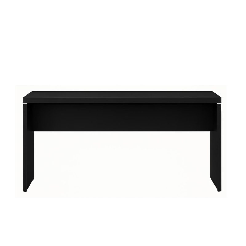 Móveis de Madeira Mesa Dupla para Escritório 1,20x1,35mm - S/ Gavetas - PRETO/PRETO - 26070 Móveis de Madeira Mesa Dupla para Escritório 1,20x1,35mm - S/ Gavetas - PRETO/PRETO - 26070