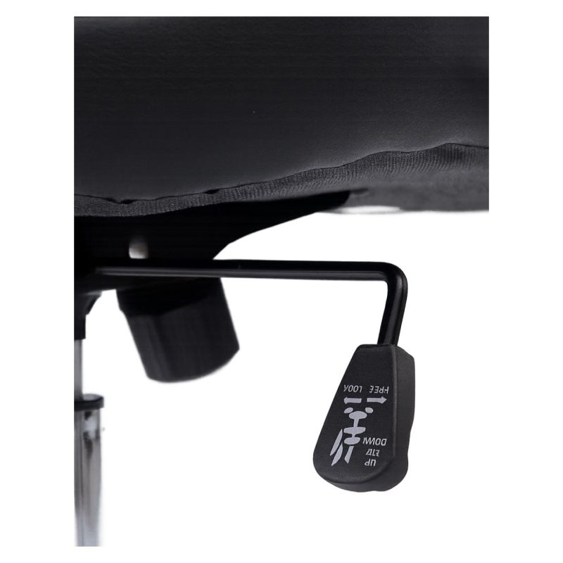 Cadeiras Escritório Cadeira Escritório Presidente BOSS com Base Cromada - Corino Preto  - 31401 Cadeiras Escritório Cadeira Escritório Presidente BOSS com Base Cromada - Corino Preto  - 31401