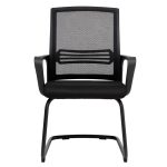 Cadeira de Escritório Interlocutor Tela JOY - Cor Preto - 34008 Cadeira de Escritório Interlocutor Tela JOY - Cor Preto - 34008