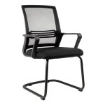 Cadeira de Escritório Interlocutor Tela JOY - Cor Preto - 34008 Cadeira de Escritório Interlocutor Tela JOY - Cor Preto - 34008