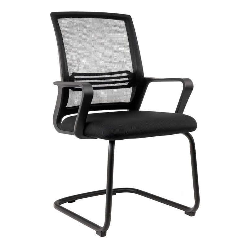 Cadeira de Escritório Interlocutor Tela JOY - Cor Preto - 34008 Cadeira de Escritório Interlocutor Tela JOY - Cor Preto - 34008