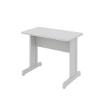 Mesa Escritório 0,80x0,60m - JOB - CINZA/CINZA - 43087