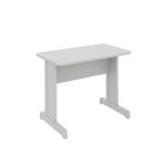 Mesa Escritório 0,80x0,60m - JOB - CINZA/CINZA - 43087
