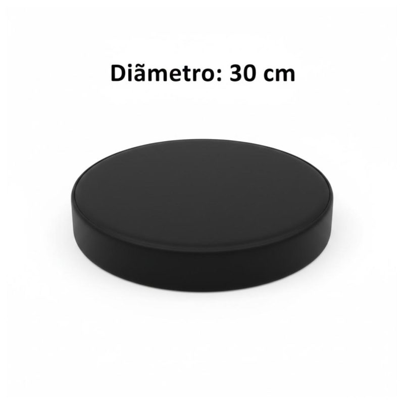 Mesa para Refeitório ESCAMOTEÁVEL 10 Lugares MDP Branco de 25 mm - Assento PRETO - 50903