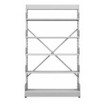 Móveis de Aço Estante Biblioteca de PAREDE com 05 Bandejas - 2,00x0,92x0,32m - 13124