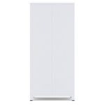 Armário Roupeiro de Aço c/ 04 Portas Grandes - 1,96x0,63x0,36m - 10902