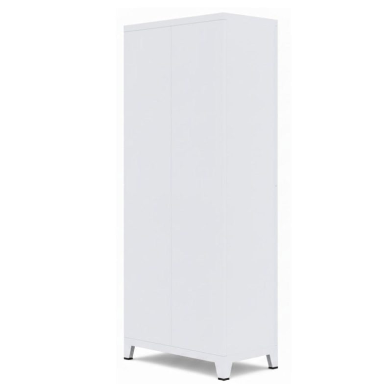 Armário Roupeiro de Aço c/ 04 Portas Grandes c/ divisória - 1,96x0,63x0,36m - 10992