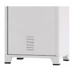 Armário Roupeiro de Aço Insalubre c/ 04 Portas - 1,96x1,00x0,41m - 10922