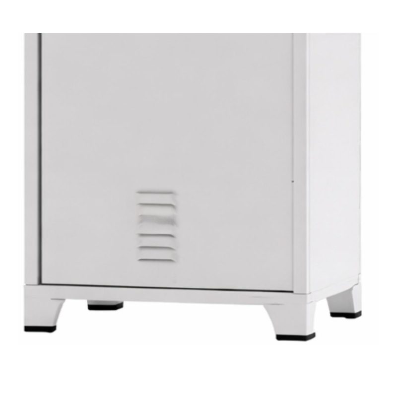 Armário Roupeiro de Aço Insalubre c/ 04 Portas - 1,96x1,00x0,41m - 10922