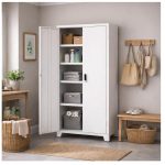 Armário de Aço Multiuso PA-120 - 1,94x1,20x0,40m - Cinza - 17323