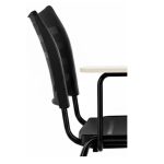 Cadeira Universitária Plástica Prancheta MDF - COR PRETO - MRPLAST - 34014