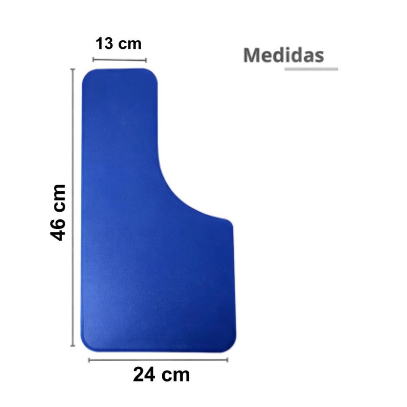 Cadeira Universitária Plástica Prancheta PLÁSTICA - COR AZUL - 54013