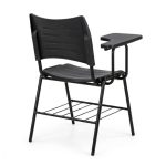 Cadeira Universitária Plástica Prancheta PLÁSTICA - COR PRETO - 54014