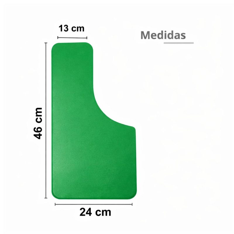 Cadeira Universitária Plástica Prancheta PLÁSTICA - COR VERDE - 54112